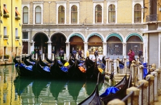 Gondeln in Venedig